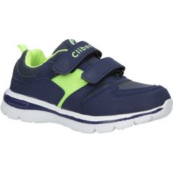 Granatowe buty sportowe na rzepy ze skórzaną wkładką casu k-219. Buty chłopięce sportowe Casu, na rzepy. Za 89,99 zł.