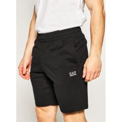 Szorty sportowe EA7 Emporio Armani 3HPS53 PJ7BZ 1200. Czarne spodenki sportowe męskie EA7 Emporio Armani, xl, bez wzorów, z bawełny, sportowe. Za 329,00 zł.