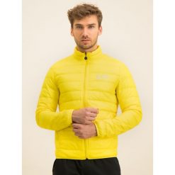 Kurtka puchowa EA7 Emporio Armani 8NPB01 PN29Z 1632. Żółte kurtki męskie EA7 Emporio Armani, m, bez wzorów, z puchu, bez kaptura. Za 679,00 zł.