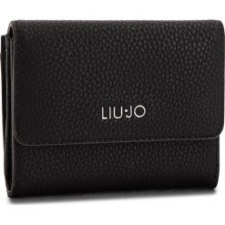 Duży Portfel Damski LIU JO - M Trifold N68165 E0033 Nero 22222. Czarne portfele damskie Liu Jo, ze skóry ekologicznej. Za 299,00 zł.