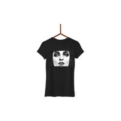 Koszulka Pulp Fiction - Mia Wallace Face Damska. Białe koszulki damskie Failfake, xxl, bez wzorów, bez kołnierzyka, bez rękawów. Za 130,00 zł.