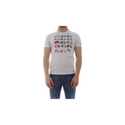 T-shirty z krótkim rękawem Mc2 Saint Barth TSHIRT MAN. Białe t-shirty męskie Mc2 Saint Barth, m, bez wzorów, bez kołnierzyka, krótkie. Za 273,37 zł.