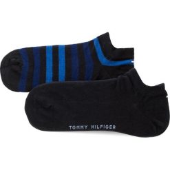 Zestaw 2 par niskich skarpet unisex TOMMY HILFIGER - 382000001 Dark Navy 322. Niebieskie skarpetki damskie TOMMY HILFIGER, bez wzorów, z elastanu. Za 44,99 zł.
