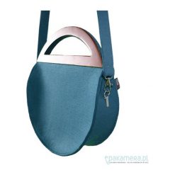 Torebki klasyczne damskie: Round Glamour Turquise