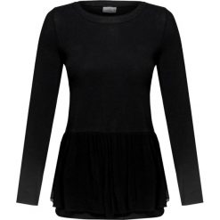 Bluzka DEHA DANCE Czarny. Czarne bluzki dziewczęce marki Deha, bez wzorów, z dzianiny, z okrągłym kołnierzem, bez rękawów, bez kaptura. W wyprzedaży za 124,00 zł.
