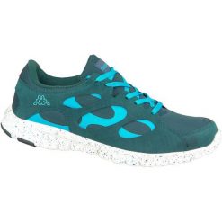 Kappa Fox 241560-6966 44 Turkusowy. Niebieskie buty sportowe męskie Kappa, z tkaniny, bez zapięcia, do biegania. W wyprzedaży za 109,99 zł.