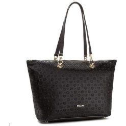 Torebki klasyczne damskie: Torebka POLLINI – TE8410PP02Q2100A Embossed/Vit.Nero