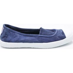 Big Star - Tenisówki. Niebieskie trampki damskie slip on marki BIG STAR, z materiału. W wyprzedaży za 69,90 zł.
