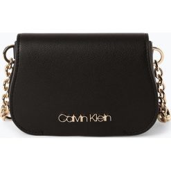 Calvin Klein - Saszetka damska, czarny. Czarne saszetki damskie Calvin Klein, bez wzorów, z jeansu, eleganckie, bez dodatków. Za 399,95 zł.