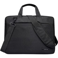 Torba Torba na laptop 15,6" ZGPAX - Black uniwersalny. Czarne torby na laptopa NoName, bez wzorów. Za 74,21 zł.