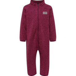 Kombinezon polarowy w kolorze różowym. Różowe kombinezony niemowlęce Legowear, z dzianiny. W wyprzedaży za 102,95 zł.