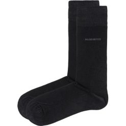BOSS 2-pack Skarpetki Czarny. Czarne skarpetki męskie Boss, bez wzorów, z elastanu. Za 69,95 zł.