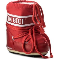 Kozaki dziewczęce: Śniegowce MOON BOOT – Mini Nylon 14004300003 Rosso