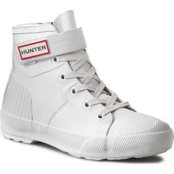 Sneakersy HUNTER - Womens Orgi Hi-Top WFK1004RMA White. Białe kalosze damskie Hunter, z tworzywa sztucznego. W wyprzedaży za 399,00 zł.