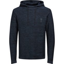 Bluza z kapturem. Brązowe bluzy męskie rozpinane marki Jack & Jones, m, z bawełny, z kapturem. Za 151,16 zł.