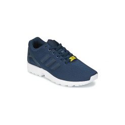 Buty adidas ZX FLUX. Niebieskie trampki męskie Adidas, bez wzorów, bez zapięcia. Za 335,20 zł.