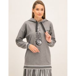 Bluza Pennyblack I9249919. Szare bluzy damskie Pennyblack, l, bez wzorów, z elastanu, bez rękawów, bez kaptura. W wyprzedaży za 269,00 zł.