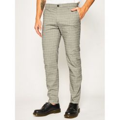Spodnie materiałowe Trussardi Jeans 70's Fit Cheks 52P00124. Szare jeansy męskie Trussardi Jeans, s, bez wzorów, z elastanu. W wyprzedaży za 339,00 zł.