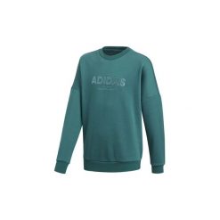 Bluzy Dziecko adidas Bluza z zaokrąglonym dekoltem All Caps. Zielone bluzy chłopięce marki Adidas. Za 169,00 zł.