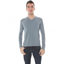 Sweter w kolorze szarym. Szare swetry klasyczne męskie Just Cavalli, Calvin Klein, Lee, m. W wyprzedaży za 319,95 zł.