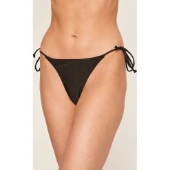Answear - Figi kąpielowe. Czarne stroje kąpielowe damskie ANSWEAR, s, bez wzorów, z elastanu. W wyprzedaży za 49,90 zł.