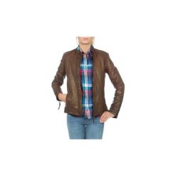 Żakiety / Blezery Wrangler skórzana WR4030ZC81. Pomarańczowe żakiety damskie Wrangler, xs, bez wzorów. Za 899,00 zł.