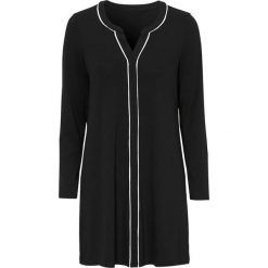 Cellbes Tunika z krepy z kontrastowymi elementami Czarny female czarny 42/44. Czarne tuniki damskie Cellbes, na co dzień, bez wzorów, eleganckie, z okrągłym kołnierzem, z długim rękawem. Za 139,00 zł.
