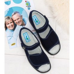 Dr Orto 989M002 Befado Ortopedyczne Zdrowotne. Sandały męskie DR ORTO, z tkaniny, bez zapięcia. Za 95,00 zł.