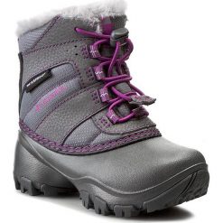 Kozaki dziewczęce: Śniegowce COLUMBIA – Childrens Rope Tow III Waterproof BC1323 Szary