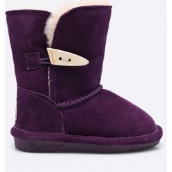 Bearpaw - Botki dziecięce Abigail Toddler. Fioletowe botki dziewczęce Bearpaw. W wyprzedaży za 129,90 zł.