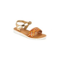 Sandały Dziecko Kickers BRAZIL. Żółte sandały dziewczęce marki Kickers. Za 139,30 zł.