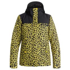 Roxy Kurtka Snowboardowa Jetty Block J Hattie Stewart Zigzag Leopard M. Brązowe kurtki sportowe damskie marki Roxy, na zimę, s, narciarskie. W wyprzedaży za 445,00 zł.