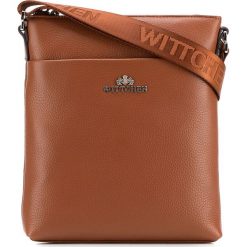 Torba 88-4U-405-5. Szare listonoszki męskie Wittchen, w paski, klasyczne, małe. Za 424,15 zł.