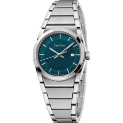 Calvin Klein Step Zegarek Srebrny. Szare, analogowe zegarki damskie Calvin Klein, srebrne. Za 1191,95 zł.