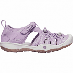 KEEN sandały dziewczęce Moxie Sandal C-Lupine/Vapor US 8 (EU 24). Sandały dziewczęce Keen, z gumy, bez zapięcia. W wyprzedaży za 229,00 zł.