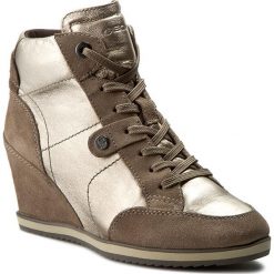 Sneakersy GEOX - D Illusion A D4454A 0KY22 CB5Q6 Champagne/Taupe. Półbuty damskie Geox. W wyprzedaży za 239,00 zł.