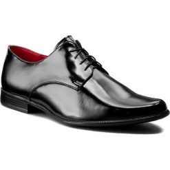 Półbuty SERGIO BARDI - Cirano FW127291417PL 701. Czarne buty wizytowe męskie marki Sergio Bardi, ze skóry, na sznurówki. W wyprzedaży za 159,00 zł.
