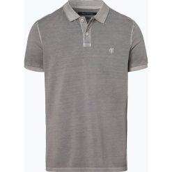 Marc O'Polo - Męska koszulka polo, szary. Szare koszulki męskie Marc O'Polo, m, bez wzorów, z bawełny, polo, bez rękawów. Za 259,95 zł.