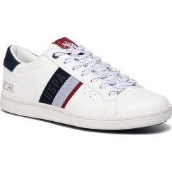 Sneakersy U.S. POLO ASSN. - Icon1 Club JARED4052S9/Y1 Whi/Dkbl. Białe sneakersy męskie U.S. Polo Assn., bez wzorów, z zamszu, bez zapięcia. W wyprzedaży za 219,00 zł.