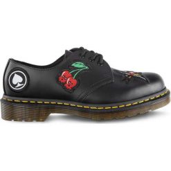 Czarne Półbuty Dr Martens 1461 SMOOTH. Czarne półbuty damskie Molly.pl, na lato, z aplikacjami, ze skóry, bez obcasa, bez zapięcia. Za 629,00 zł.
