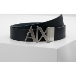 Paski męskie: Armani Exchange BELT Pasek blue navy