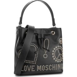 Torebki klasyczne damskie: Torebka LOVE MOSCHINO – JC4094PP15LM000B Nero/Galv.Oro