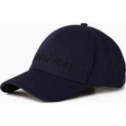 Calvin Klein - Męska czapka z daszkiem, niebieski. Niebieskie czapki z daszkiem męskie Calvin Klein, z napisami, klasyczne. Za 179,95 zł.