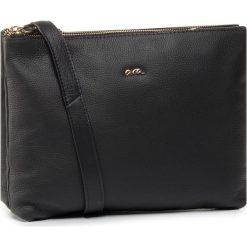Torebka ARA - Emma 16-21034-10 Schwarz. Czarne listonoszki damskie ara, z aplikacjami, ze skóry, zdobione, bez dodatków. Za 349,00 zł.