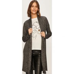 Vero Moda - Kardigan. Szare swetry damskie Vero Moda, s, bez wzorów, z elastanu, bez rękawów, bez kaptura. W wyprzedaży za 69,90 zł.