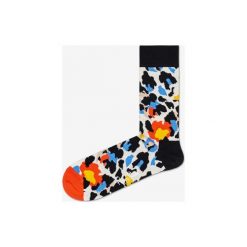 Happy Socks Leopard Skarpetki Wielokolorowy. Skarpetki męskie Happy Socks, bez wzorów, z elastanu. Za 51,95 zł.