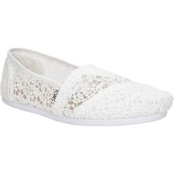 TOMSY TOMS CLASSIC 10008033. Szare espadryle damskie Toms, bez wzorów, bez obcasa. Za 179,99 zł.