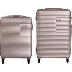 Zestaw walizek Madryt 20/24 Mała/Średnia. Szare walizki VIP COLLECTION, małe. Za 712,39 zł.