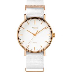 Timex - Zegarek TW2R49100. Białe zegarki damskie marki Timex, ze stali. W wyprzedaży za 329,90 zł.