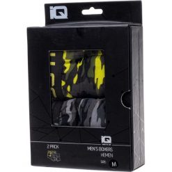 Bokserki męskie: IQ Bokserki męskie Hemen 2pack Moro Print Assorted r. XL